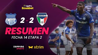 CS Emelec 2  2 Imbabura SC Resumen Fecha 14  2da Etapa  LigaPro Ecuabet [upl. by Auehsoj811]