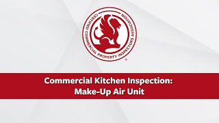 Commercial Kitchen Inspection MakeUp Air Unit [upl. by Schuyler]