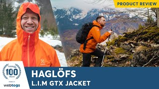 Haglöfs LIM GTX Jacket  Review [upl. by Etirugram9]