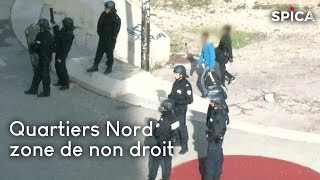 Quartiers Nord Marseille  zone de non droit pour la police [upl. by Kamerman]