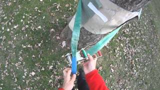 Tutoriel pour installer une slackline dinitiation [upl. by Lleynod]