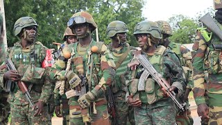 3Infantry Battalion The Gambia and Zone 6 Brigade of Senegalese Armed Forces dont forget subscribe👀 [upl. by Theodor]