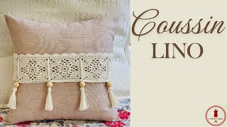 COUSSIN CROCHET quotLINOquot [upl. by Aicirt]