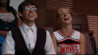 Glee  Sing Full performance  scene 2x04 [upl. by Yentruocal]