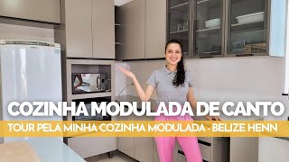 TOUR DA COZINHA  modulada de canto tour completo e detalhado  Belize Henn  Lari Corina [upl. by Ezirtaeb]