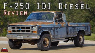 1985 Ford F250 Diesel Review  Why The IDI Diesel Is So Important [upl. by Stinson180]