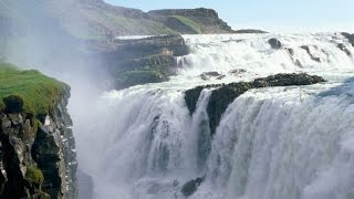 Gullfoss waterfall Iceland [upl. by Nomyt298]