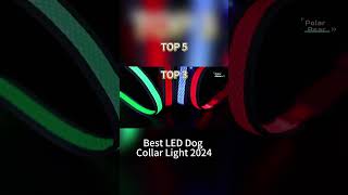 TOP 5 Best LED Dog Collar Light 2024 [upl. by Maurie]