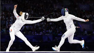 Mention des résultats escrime Jour 4 JO2024 30072024🤺 [upl. by Schaefer813]