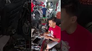 MY SNIPER YAMAHA MX 135 REFRESH AND TUNE UP ENGINE👍 [upl. by Tshombe997]