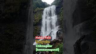 Hebbe Falls  chikmagalur falls  hebbefalls nature chikmagalur shorts shortvideos hebbefalls [upl. by Bartholomeus]