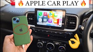 How to connect Apple Car Play in Hyundai Venue  Hyundai Venue Apple Car Play Features [upl. by Warrick232]