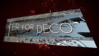 FER For DECO ferronnerie dArt [upl. by Sola]