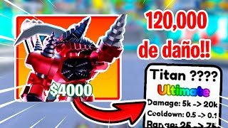 Los 5 NUEVOS TITANES de la Actualización En vivo🔥🚽📷 Toilet Tower Defense [upl. by Dole]