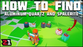 Astroneer Quick TIPS  How To Find Aluminum Quartz and Sphalerite  Z1 Gaming [upl. by Cullen397]