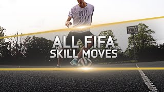 All FIFA Skill Moves amp Tricks  In Real Life  Footballskills98 [upl. by Eilrebmik]