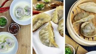 How to Cook Dumplings Boil Steam or PanFry  Cooking Tutorial by Marys Test Kitchen [upl. by Hotze]