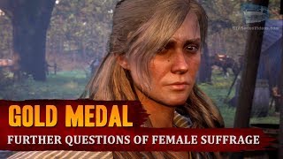 Red Dead Redemption 2  Mission 25  Further Questions of Female Suffrage Gold Medal [upl. by Antony]