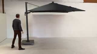 Palermo parasol with LED demo [upl. by Meryl]