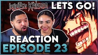 MEGUMI DOMAIN EXPANSION Jujutsu Kaisen Episode 23 Reaction [upl. by Wilbur]