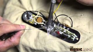 The Music Zoo How To Wire New Fender American Vintage Telecaster [upl. by Hewitt314]