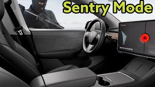 Tesla Sentry Mode amp Dash Cam Features  This Feature Is Awesome [upl. by Atiuqam]