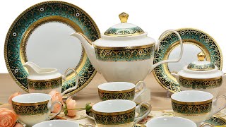 Wholesale ceramic dinnerware sets manufacturers with good price  KAROSA [upl. by Balkin447]