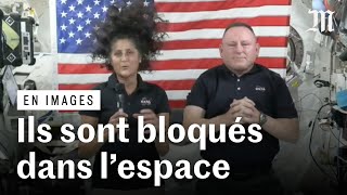 Deux astronautes bloqués dans l’espace  la NASA appelle SpaceX à laide [upl. by Terrene900]