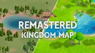 Graphics Overhaul Kingdom Map  Rise of Kingdoms Remastered [upl. by Trab]