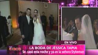 A las Once La Boda de Jessica Tapia Parte 1 310513 [upl. by Tiloine]