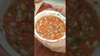 quotEasiest Tomato Salsa Ever For Mexican Fried Ricequot Tomato Chutney Recipe [upl. by Yaja456]