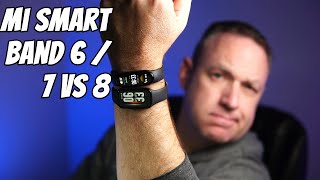 Xiaomi Mi Smart Band 6 or 7 vs Mi Band 8  Better or worse [upl. by Convery]