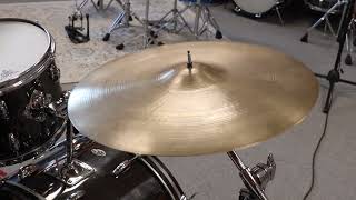 1970s Zildjian A 20quot MediumHeavy Ride Cymbal 2613g [upl. by Rianon]