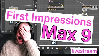 First look at MAX 9 Livestream [upl. by Akienom798]