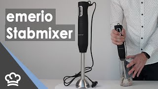 emerio Stabmixer  Stabmixer im Test  KÜCHENKOPF [upl. by Kcirad]