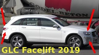 Mercedes Erlkönig GLC facelift prototype 2019 Modellpflege X253  4K SPY VIDEO [upl. by Zoi]