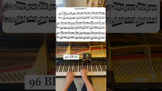 “Bach the STRUGGLE is Real” Metronome practice 96 BPM Mistakes amp Problems  Prelude 2 in C minor [upl. by Irehc619]