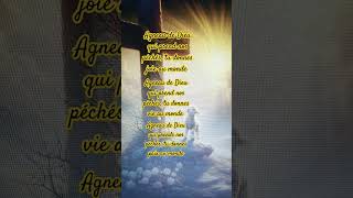 🎵 AGNEAU DE DIEU QUI PRENDS NOS PÉCHÉS [upl. by Aymer461]