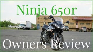 Kawasaki Ninja 650r owners review [upl. by Isdnyl577]