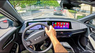 NEW KIA EV6 GTLine AWD 2024  325hp  POV Test Drive [upl. by Swagerty]