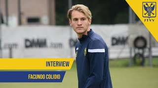 Facundo Colidio  Interview contract extension  STVV [upl. by Atinaw951]