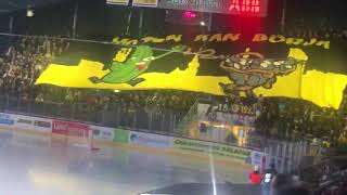 VIK  AIK 20 September 2019 Hockey Premiär TIFO Västerås [upl. by Canada488]