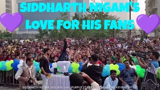 Siddharth Nigam amp Noorin Sha rocking dance performance at Malad Masti 👑 [upl. by Aihsenad29]