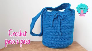 Mochila a crochet  paso a paso [upl. by Aleicarg839]