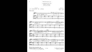 Erik Satie 1886 Trois Mélodies  3 Sylvie [upl. by O'Connor39]