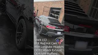 Stock LS3 vs BTR Red Hot Cam Idle [upl. by Ettinger767]