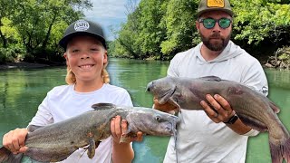 Catfish Catch Clean and Cook with Cole and Jay [upl. by Hachman]