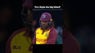 chris gayle 💀 shorts cricket crickethighlights [upl. by Fraser]