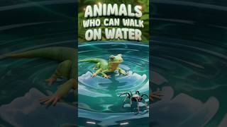 Animals who can walk on water animals youtubeshorts [upl. by Anaya539]