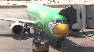 Thailands Nok Air Boeing 737 Phuket to Bangkok Complete Flight Experience [upl. by Brunelle36]